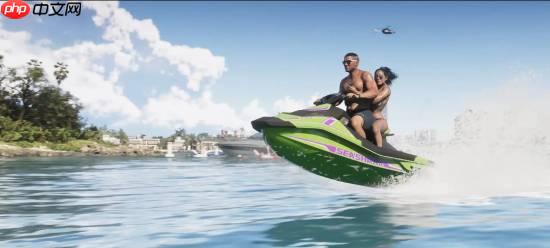 曝《GTA6》将打造最真实的水体物理效果!首次加入冲浪玩法