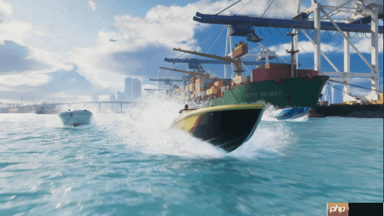 曝《GTA6》将打造最真实的水体物理效果!首次加入冲浪玩法