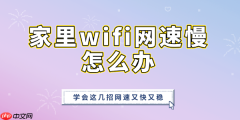家里wifi网速慢怎么办 学会这几招网速又快又稳