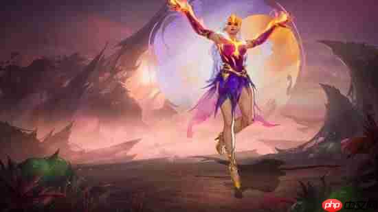 《漫威争锋》猩红女巫新皮：白毛超短裙 大腿线条明显