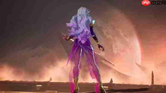 《漫威争锋》猩红女巫新皮：白毛超短裙 大腿线条明显