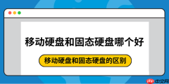 移动硬盘和固态硬盘哪个好 移动硬盘和固态硬盘的区别
