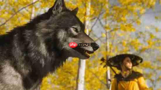 救狼建羁绊!《羊蹄山》可解锁狼伙伴独立技能树