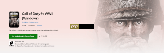 《使命召唤14：二战》重回商店！曾因黑客漏洞紧急下架