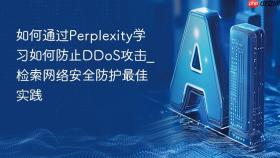 如何通过Perplexity学习如何防止DDoS攻击_检索网络安全防护最佳实践