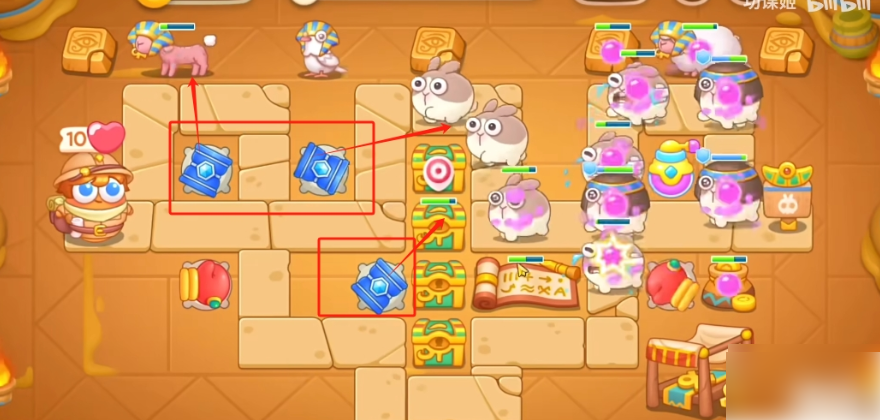 保卫萝卜4法老归来第1关如何通关 第1关通关方法