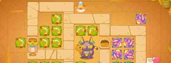 保卫萝卜4法老归来第56关怎么通关 过关斩将秘籍