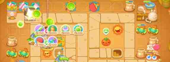 保卫萝卜4法老归来第55关怎么通关 闯关秘籍