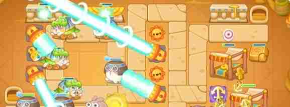 保卫萝卜4法老归来第28关怎么通关 过关斩将秘籍