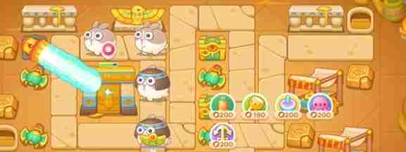 保卫萝卜4法老归来第28关怎么通关 过关斩将秘籍