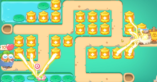 保卫萝卜4秋天的第一杯奶茶第4关如何通关 第4关通关方法