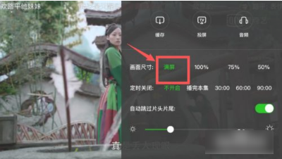 爱奇艺随刻版如何缩小页面 爱奇艺随刻版设置画面尺寸方法