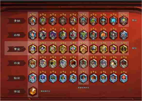 炉石传说天梯等级有哪些 炉石传说天梯等级汇总