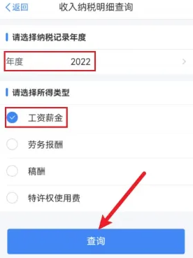 个人所得税app如何打印工资收入明细 查询工资明细教程