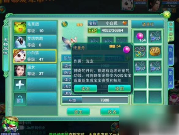 梦想世界手游如何提高宝宝成长率 梦想世界手游怎么提升宠物的成长率