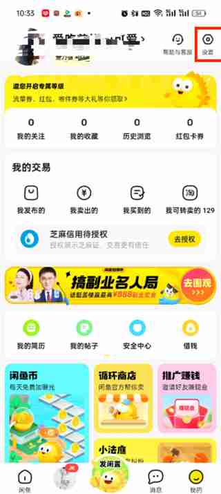 闲鱼十周年限定皮肤怎么获得