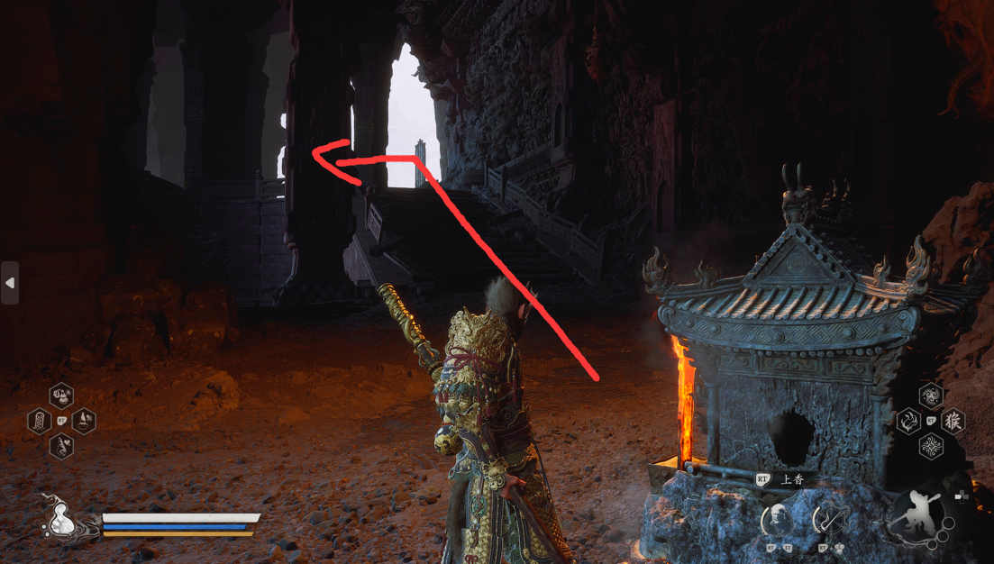 黑神话悟空火焰山的蒲团在哪里 火焰山所有蒲团地点指南