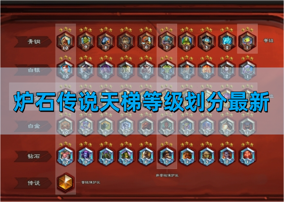 炉石传说天梯等级划分最新 天梯等级划分介绍