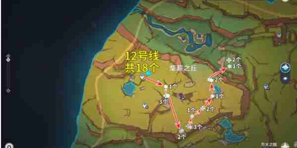 原神颗粒果在哪采集 颗粒果采集路线介绍
