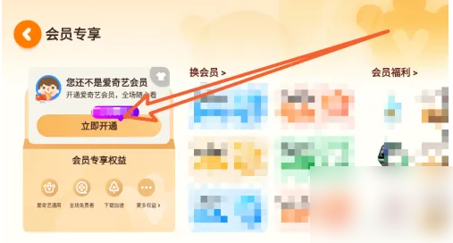 奇巴布app怎么办理会员卡 爱奇艺奇巴布开通会员教程