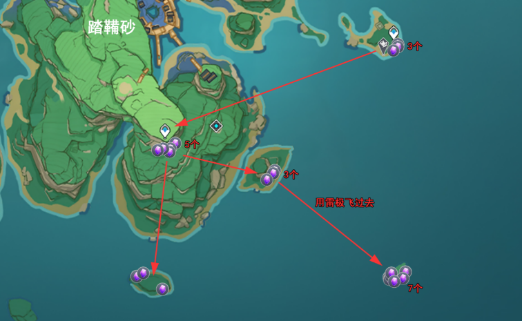 紫晶块采集路线图一览 紫晶块采集路线图攻略