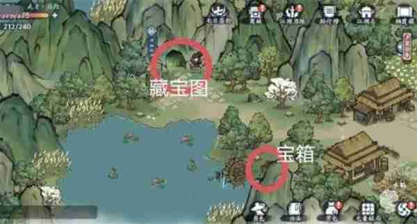 方寸对决栖霞镇江湖志宝箱在哪儿 栖霞镇江湖志宝箱位置一览
