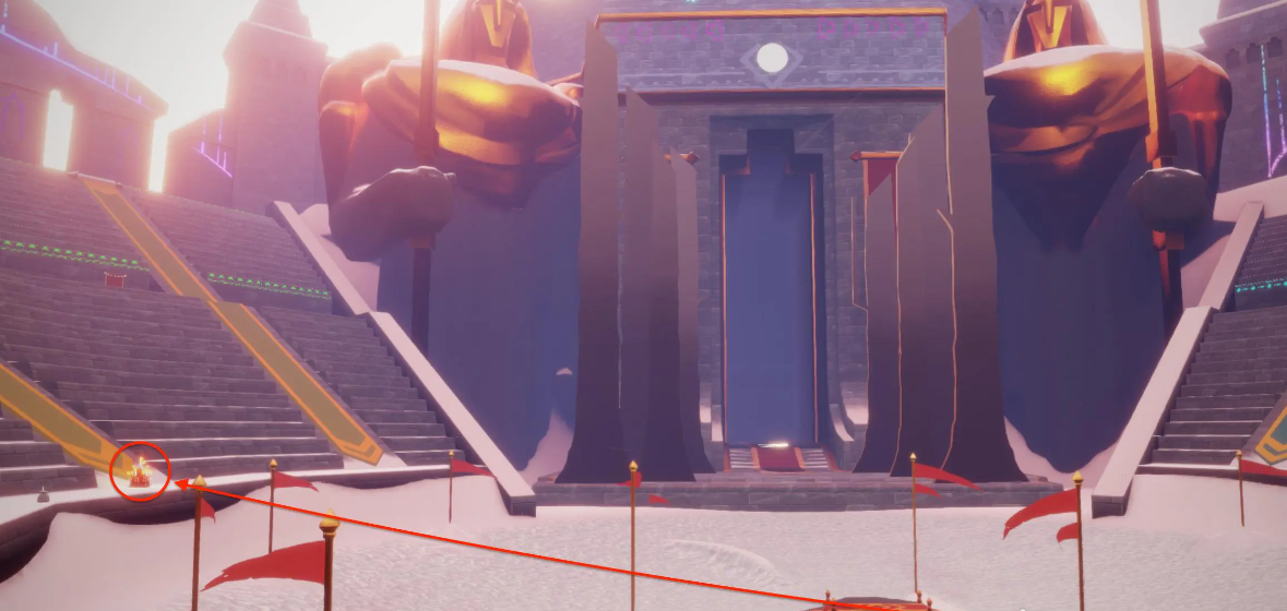 光遇10.4大蜡烛在哪里 光遇10月4日大蜡烛位置攻略