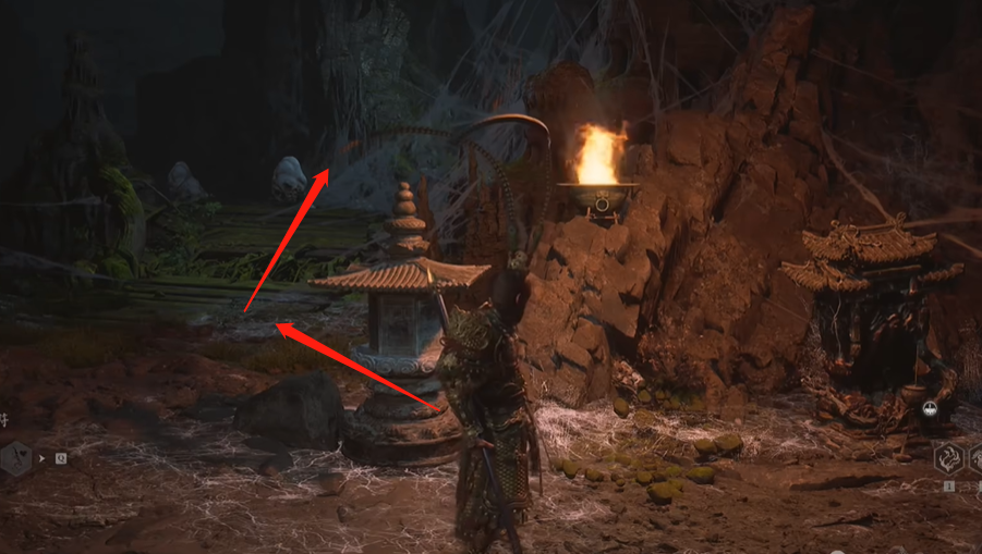 黑神话盘丝洞千红窟土地庙在哪 悟空探秘盘丝洞 寻迹千红窟 定位土地庙:实战攻略揭秘