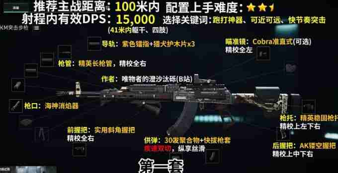 三角洲行动akm全面战场怎么选配件 三角洲行动akm全面战场改装思路分享