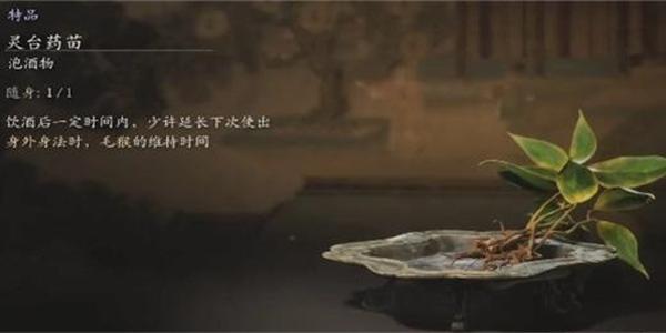 黑神话悟空灵台药苗如何获取 灵台药苗获取方法