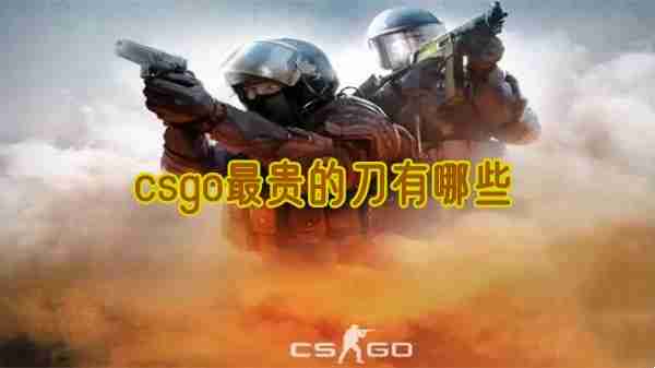 csgo最贵的刀有哪些一览 csgo最贵的刀有哪些攻略