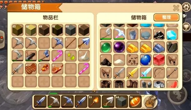 迷你世界武器怎么附魔