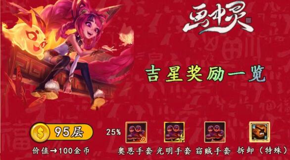 云顶之弈吉星连败层数对应奖励一览