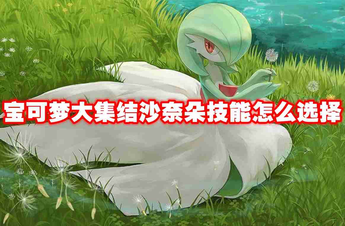 宝可梦大集结沙奈朵技能怎么选择 宝可梦大集结沙奈朵技能推荐