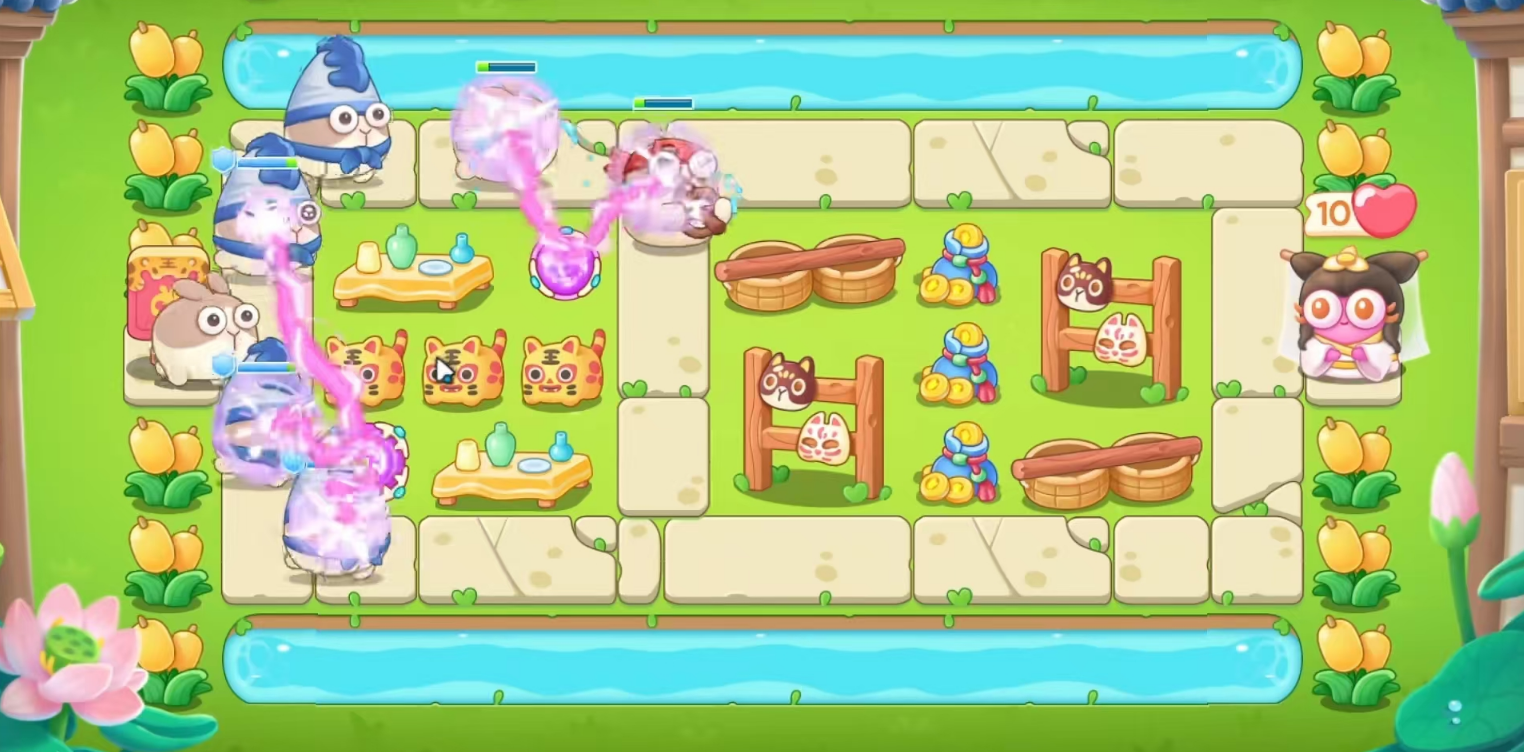 保卫萝卜4白萝卜传奇23关如何过关