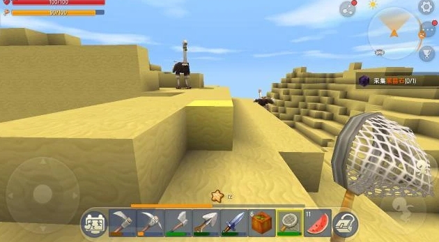 迷你世界鸵鸟怎么驯服