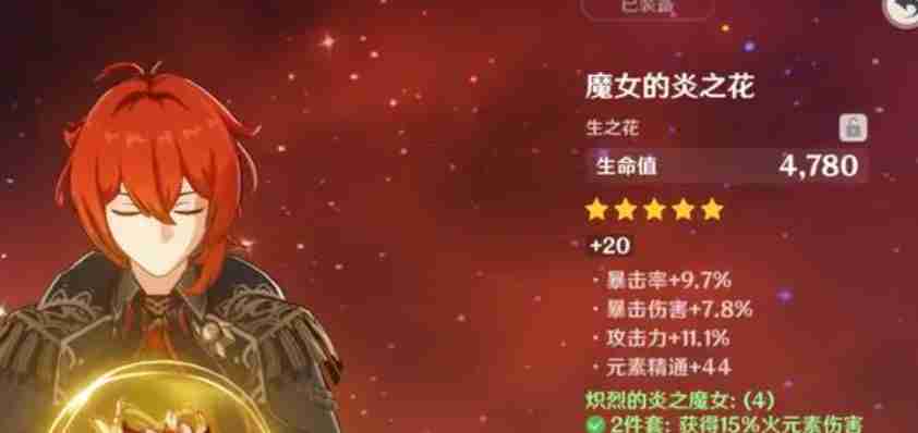 原神迪卢克装备怎么搭配