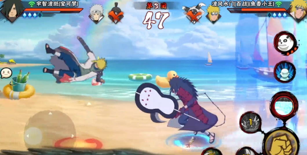 火影忍者手游宇智波斑决斗场怎么玩