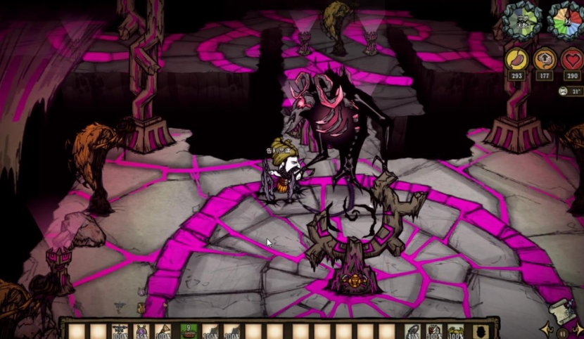 饥荒新家园织影者怎么打