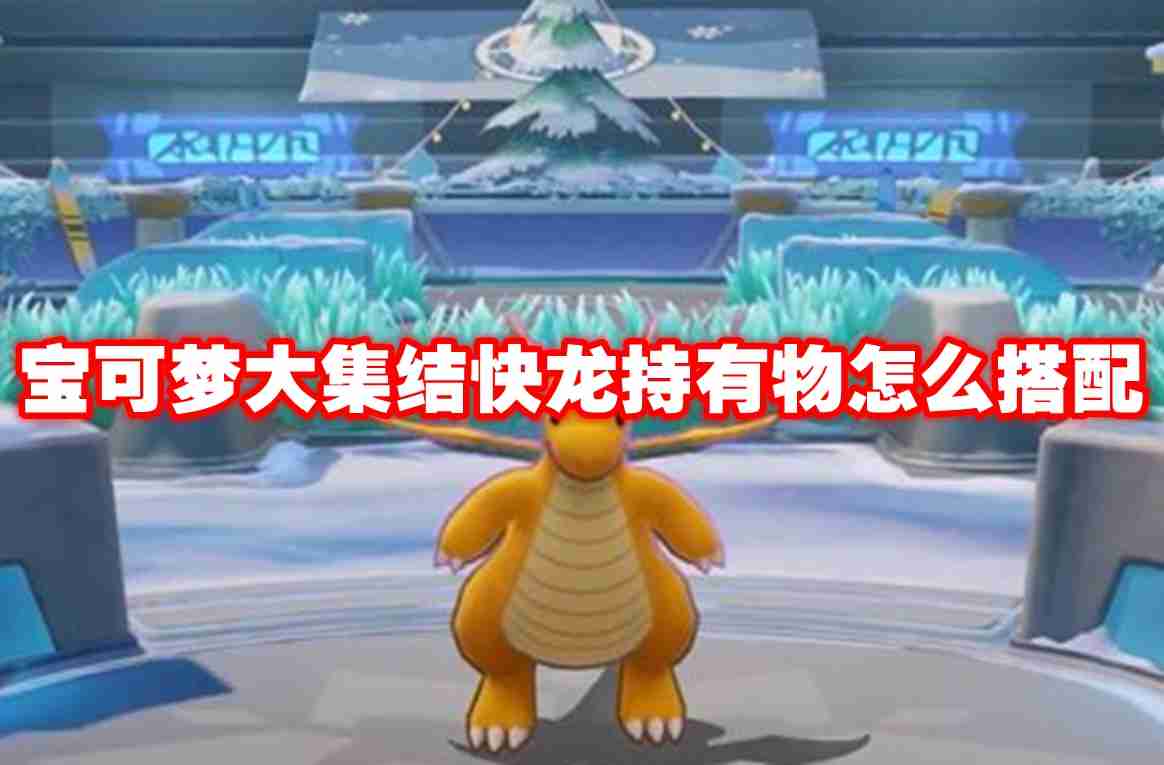 宝可梦大集结快龙持有物怎么搭配 宝可梦大集结快龙持有物推荐