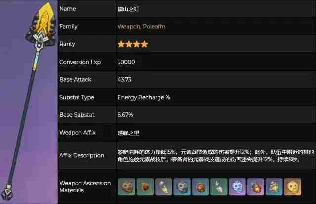 原神5.1版本全新武器介绍 5.1版本全新武器有哪些