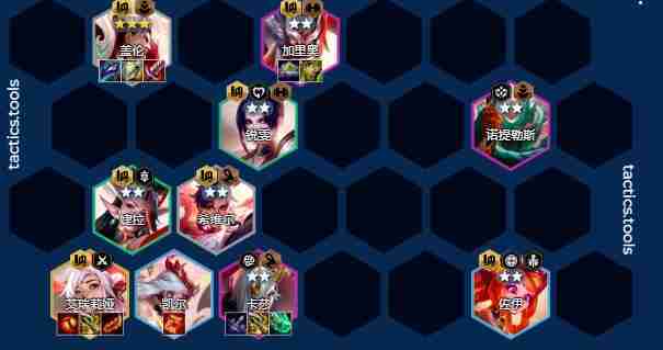 金铲铲之战天将传奇英雄德玛阵容装备搭配