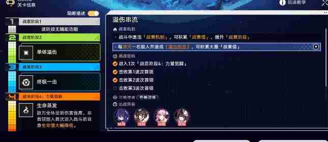 崩坏星穹铁道战意狂潮全关卡搭配方案