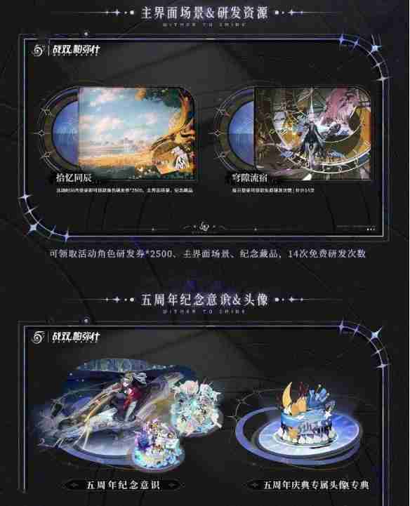 战双帕弥什5周年有哪些 5周年福利汇总