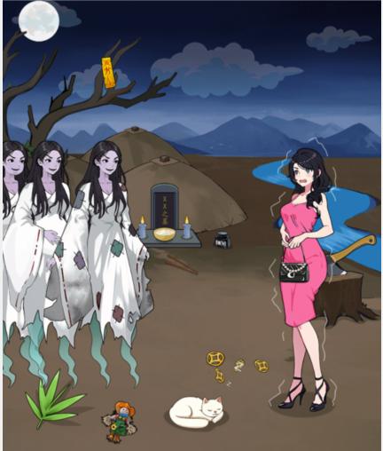 就我眼神好请走阿飘怎么通关 就我眼神好帮她请走所有阿飘过关技巧