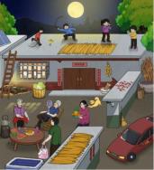 就我眼神好怀旧赏月2怎么通关 就我眼神好找出图中不合理之处过关技巧