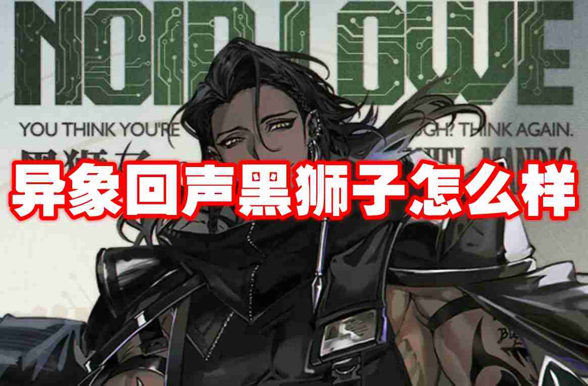 异象回声黑狮子怎么样 异象回声黑狮子介绍
