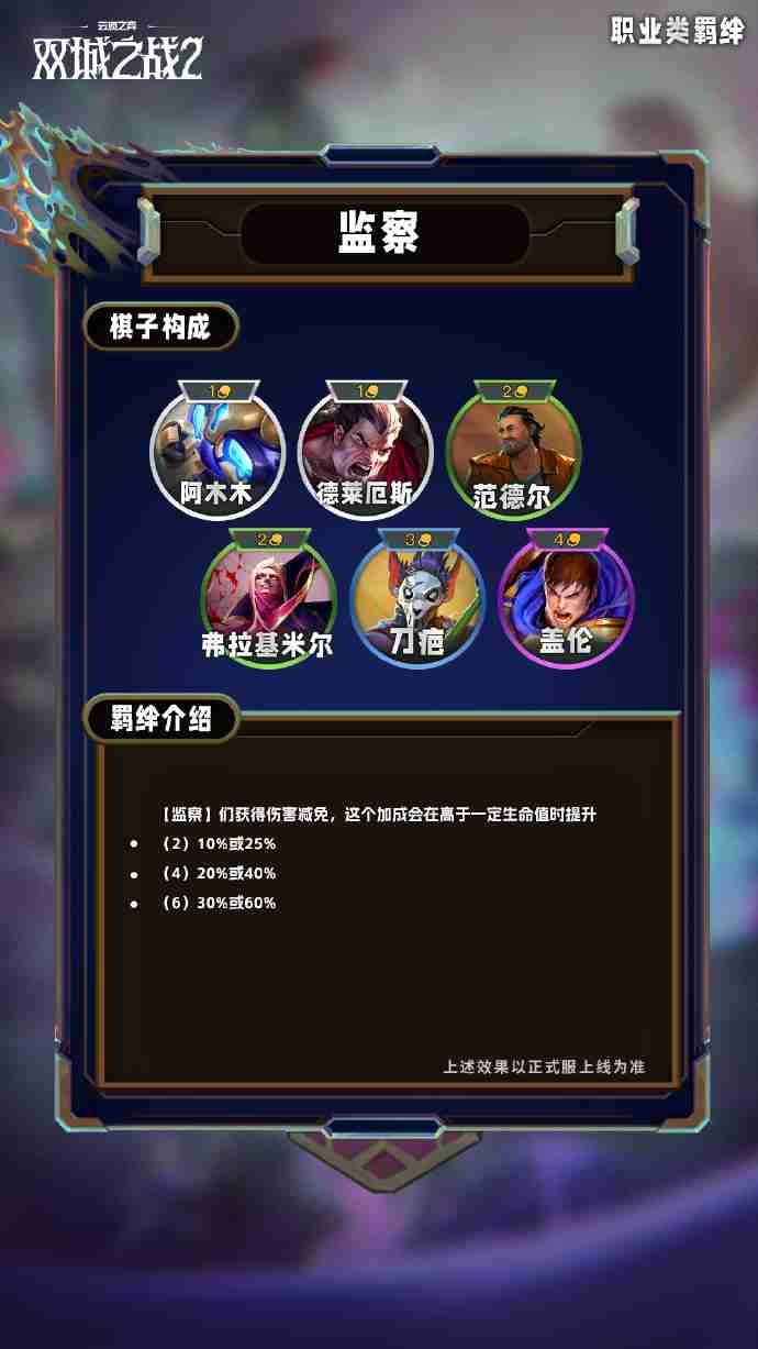 云顶之弈S13职业类羁绊介绍 云顶之弈S13职业类羁绊一览
