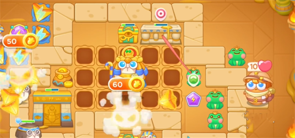 保卫萝卜4法老归来第114关图文攻略 保卫萝卜4法老归来114金萝卜道具全清过关技巧