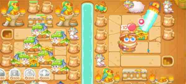 保卫萝卜4法老归来第118关图文攻略 保卫萝卜4法老归来118金萝卜道具全清过关技巧